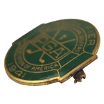1941 PGA Championship at Cherry Hills CC Contestant Badge - Vic Ghezzi Winner