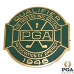 1946 PGA Championship at Portland CC Contestant Badge - Ben Hogan Winner