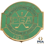 1953 PGA Championship at Birmingham CC Contestant Badge - Walter Burkemo Winner