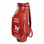 Hale Irwins Personal Tournament Used Red Kapalua Miller Golf Bag