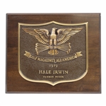 Hale Irwins 1979 Golf Magazines All-America Plaque - Fairway Woods