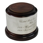 Hale Irwin's Personal 1974 & 1979 United States Open Championship Plinth - Unique