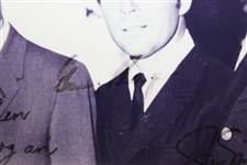 Grand Slam Champs Hogan, Nicklaus, Player & Sarazen Signed Photo - Framed JSA ALOA