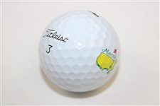 Gary Player Signed Masters Logo Titleist Logo Golf Ball JSA ALOA