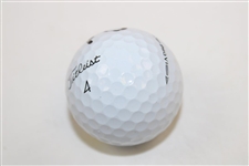 Bernhard Langer Signed Masters Logo Titleist Logo Golf Ball JSA ALOA