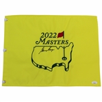 Gary Player Signed 2022 Masters Embroidered Flag JSA #A445120