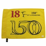 Gary Player Signed 2022 Open Championship 150th Flag JSA #AH45130