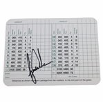 Tiger Woods Signed Augusta National Scorecard - Circa 2001 JSA Full #YY12127