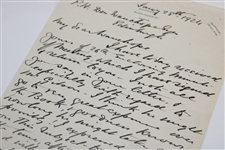 John E. Laidlay Signed Handwritten Letter - 1/28/24 JSA ALOA