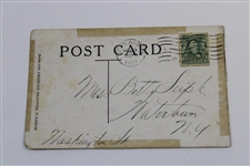 1907 'Golf Girl' Illustrated Postcard by D. Hillson