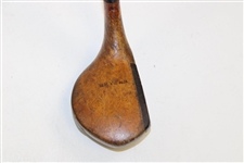 Circa 1890's Willie 'WM' Park Jr. Wood with H. Hewitt Shaft Stamp