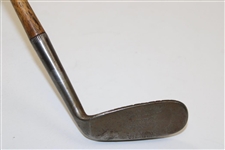 Hugh M. Gordon Hand Forged Special Bakspin Mashie Niblick with Shaft Stamp