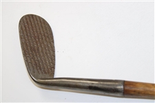 Hugh M. Gordon Hand Forged Special Bakspin Mashie Niblick with Shaft Stamp