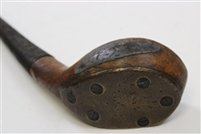 Tom Morris Wood Brassie with Shaft Stamp