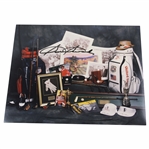 Sam Snead Signed Photo of Personal Items Photo Inc. Claret Jug, Glove, Ryder Cup Items, Etc. JSA ALOA