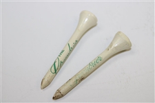 Sam Snead's Personal Used Wilson Staff LH White Glove w/3 ProStaff Balls & 2 Greenbrier Tees