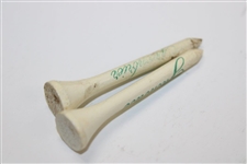 Sam Snead's Personal Used Wilson Staff LH White Glove w/3 ProStaff Balls & 2 Greenbrier Tees