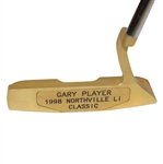 Champion Gary Player 1998 Northville LI Classic Winner Bobby Grace Gold Plated Putter - Final Pro Win