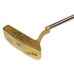 Champion Gary Player 1998 Northville LI Classic Winner Bobby Grace Gold Plated Putter - Final Pro Win