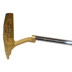 Champion Gary Player 1998 Northville LI Classic Winner Bobby Grace Gold Plated Putter - Final Pro Win