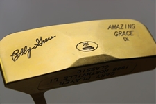 Champion Gary Player 1998 Northville LI Classic Winner Bobby Grace Gold Plated Putter - Final Pro Win