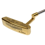 Champion Hal Sutton's Scotty Cameron Gold Plated Newport Putter for 1998 Westin Texas Open Win