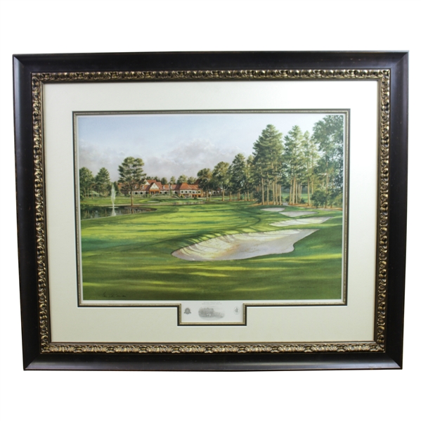 Atlanta Athletic Club Highland Course #18 Print #106/850 Signed by Artist Steve Lotus with 2001 PGA
