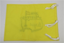 Phil Mickelson Signed 2006 Masters Embroidered Flag JSA ALOA