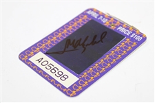 Jose Maria Olazabal Signed 1994 Masters Tournament SERIES Badge #A05698 JSA ALOA