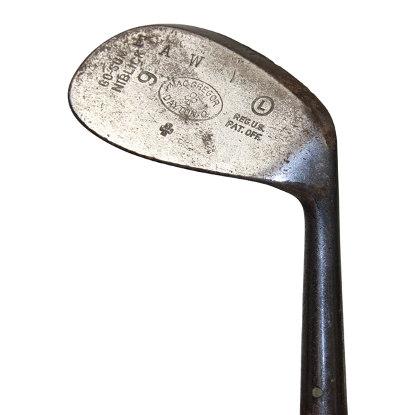 Macgregor GO-SUM Hickory Niblick 9 with Shaft Stamp