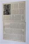 (5) 1951 Subscriber Issues Of Golf Weekly Magazine Belonging To Prominent Amateur Maureen Orcutt