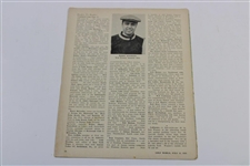 (5) 1951 Subscriber Issues Of Golf Weekly Magazine Belonging To Prominent Amateur Maureen Orcutt