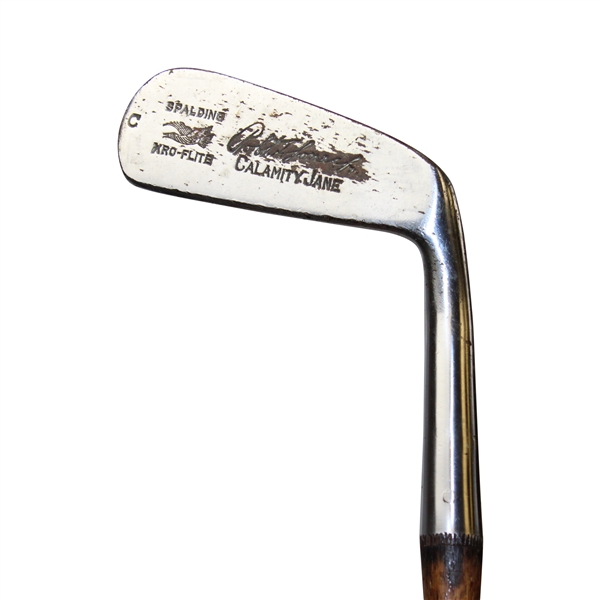 1st Gen Spalding Kro Flite Bobby Jones Calamity Jane Putter With Original Grip, Shaft Whipping Missing