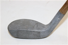 Circa 1920 Patent Huntly Thumb Groove Hickory Putter