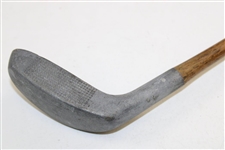 Circa 1920 Patent Huntly Thumb Groove Hickory Putter