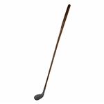 Circa 1920 Patent Huntly Thumb Groove Hickory Putter