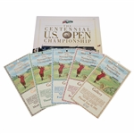 1995 US Open at Shinneock Hills Daily Tickets & Tournament Program