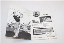 1958 Ford Motor Company Open Championship Program Brochure