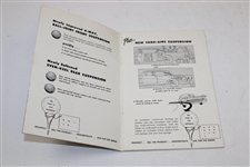 1958 Ford Motor Company Open Championship Program Brochure