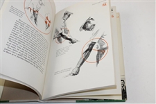 1957 1st Ed Ben Hogans Five Lessons The Modern Fundamentals Of Golf Book With Water Stain Of Dust Jacket