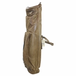 Bob Ford's Son’s Mckennon Leather Carry Bag W/ National Golf Links Bag Tag