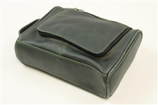 Masters Tournament Dark Green Leather Links Kings Overnight Bag