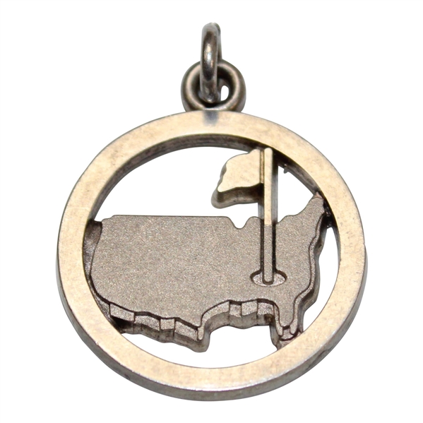 Masters Tournament Logo Sterling Silver Pendant