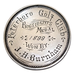 1899 President’s Medal Peterboro Golf Club
