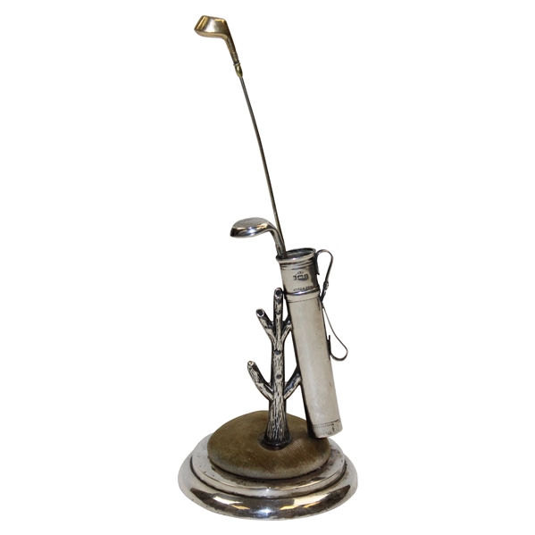 Sterling Ring Holder And Hat Pin Stand