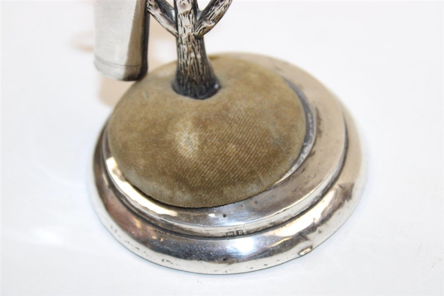 Sterling Ring Holder And Hat Pin Stand