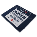 Bryson DeChambeau & Brooks Kopeka Signed Capital One 'The Match' Navy Cloth Signage JSA ALOA