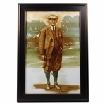 Original Oil on Panel Donald Ross Painting by Artist Robert Fletcher - Framed