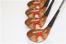 Macgregor Tommy Armour Tourney A693W Driver, 2,3 & 4 Wood Fancy Face Clubs