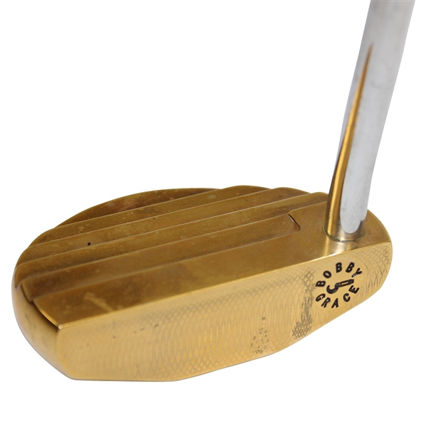 Alison Nicholas 1996 Irish Open Winner Bobby Grace Gold Plated Putter